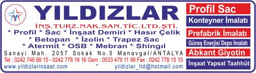 Yaman Boya Dyo Plaza Manavgat